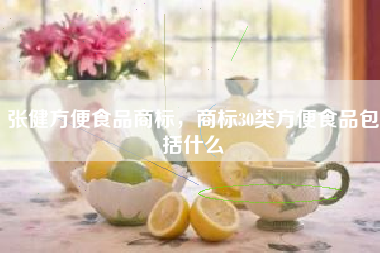 张健方便食品商标，商标30类方便食品包括什么