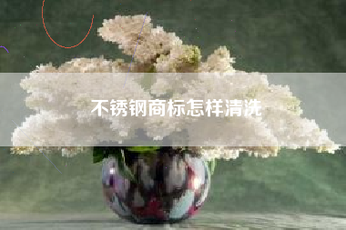 不锈钢商标怎样清洗