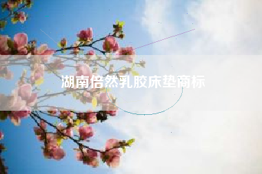 湖南倍然乳胶床垫商标