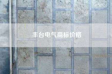 丰台电气商标价格