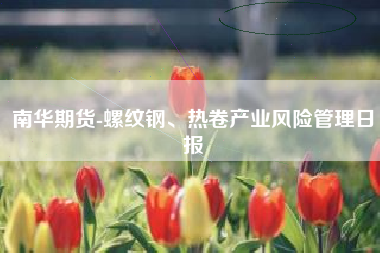 南华期货-螺纹钢、热卷产业风险管理日报