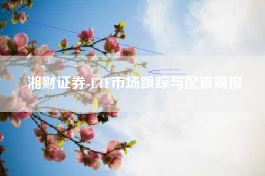 湘财证券-ETF市场跟踪与配置周报