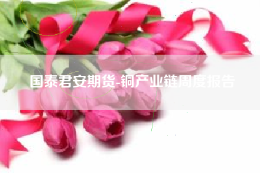 国泰君安期货-铜产业链周度报告