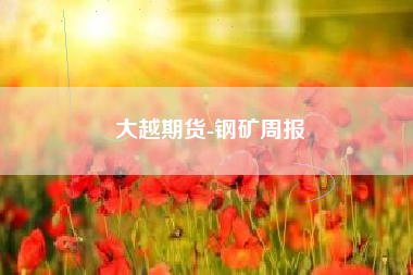 大越期货-钢矿周报