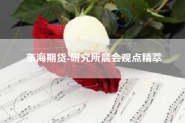 东海期货-研究所晨会观点精萃