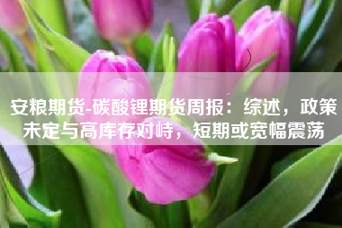 安粮期货-碳酸锂期货周报：综述，政策未定与高库存对峙，短期或宽幅震荡