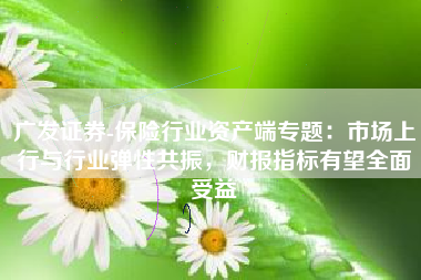 广发证券-保险行业资产端专题：市场上行与行业弹性共振，财报指标有望全面受益