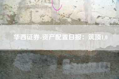华西证券-资产配置日报：筑顶1.0