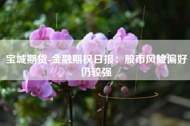 宝城期货-金融期权日报：股市风险偏好仍较强