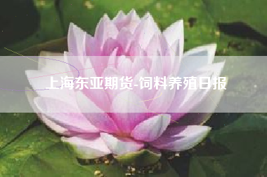 上海东亚期货-饲料养殖日报