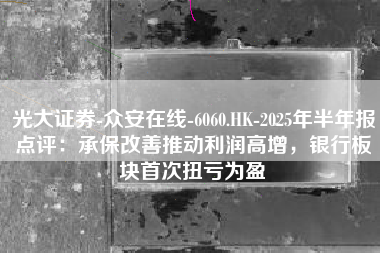 光大证券-众安在线-6060.HK-2025年半年报点评：承保改善推动利润高增，银行板块首次扭亏为盈