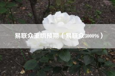 易联众重组预期（易联众300096）