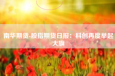南华期货-股指期货日报：科创再度举起大旗