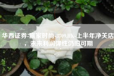 华西证券-赢家时尚-3709.HK-上半年净关店，未来利润弹性仍旧可期