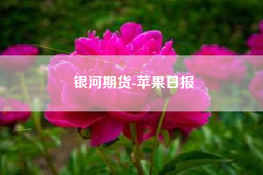 银河期货-苹果日报