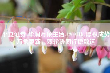 平安证券-华润万象生活-1209.HK-厚积成势万象更新，双轮协同行稳致远