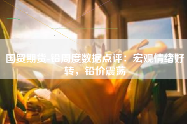 国贸期货-铅周度数据点评：宏观情绪好转，铅价震荡