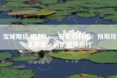 宝城期货-钢材&铁矿石日报：预期现实博弈，钢矿震荡运行