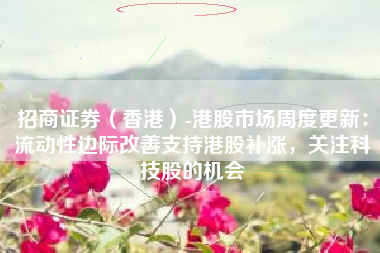 招商证券（香港）-港股市场周度更新：流动性边际改善支持港股补涨，关注科技股的机会