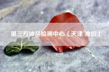 第三方油品检测中心（天津 油价）