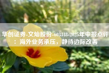 华创证券-文灿股份-603348-2025年中报点评：海外业务承压，静待边际改善