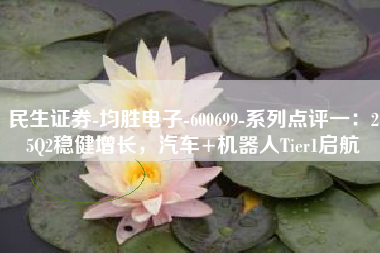民生证券-均胜电子-600699-系列点评一：25Q2稳健增长，汽车+机器人Tier1启航